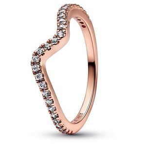 Pandora Sparkling Wave Ring Women's Jewelry